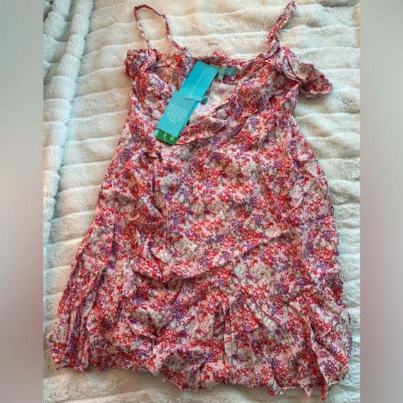 Melissa Odabash Simona Wrap Dress Size S Pink Floral – $322 Retail Sold Out NWT - Picture 3 of 4